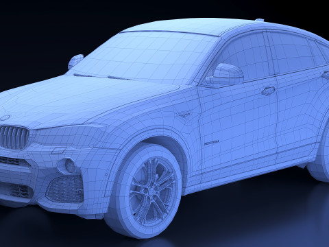 2015 SUV X4 3D Модель