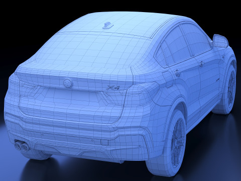 2015 SUV X4 3D Модель