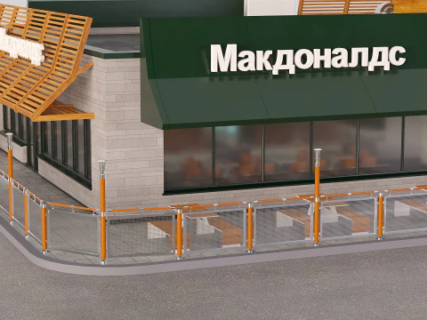 McDonald's Modello 3D