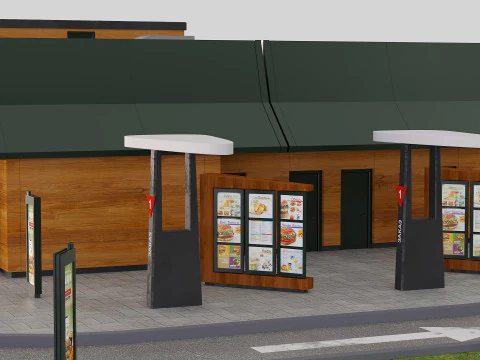 McDonald's Modello 3D