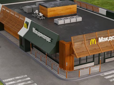 McDonalds 3D Model