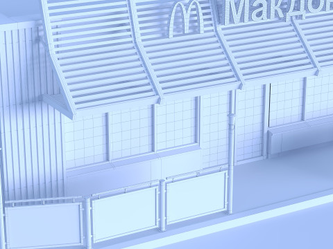 McDonalds 3D Model