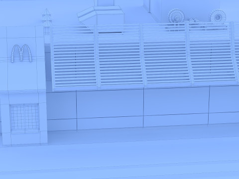 McDonalds 3D Model