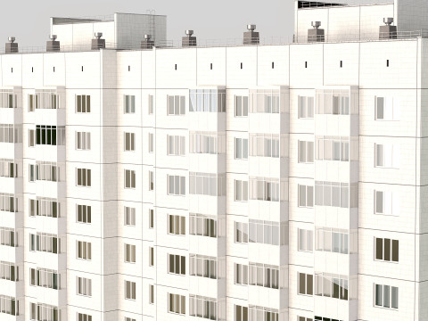 Panel House 3D-Modell