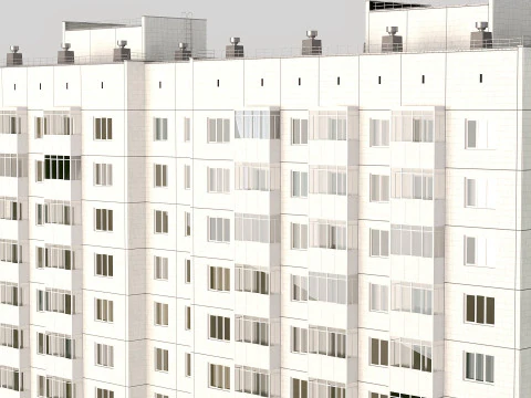 Panel House 3D Model
