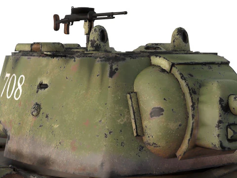 Soviet Tank KV1 3D Model