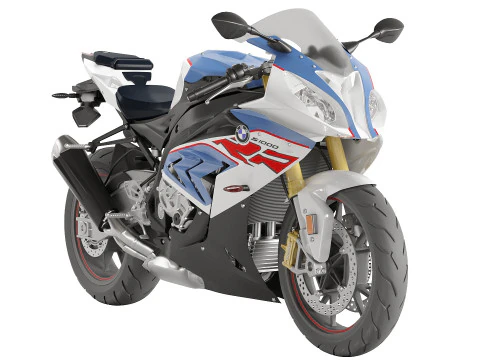 2018 Motocicleta S 1000RR Modelo 3D