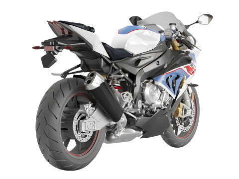 2018 Motorcycle S 1000 RR 3D Modell