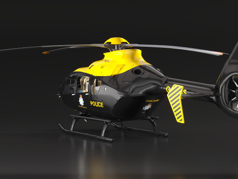 Airbus Helicopter H135 3D Model
