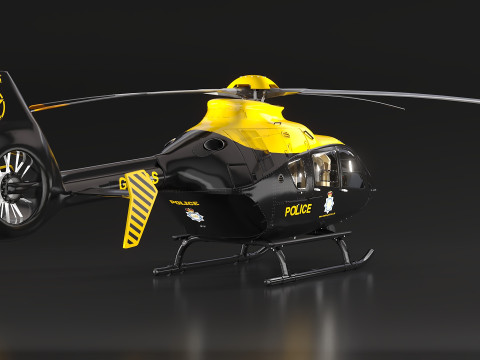 Airbus Helicopter H135 3D Model