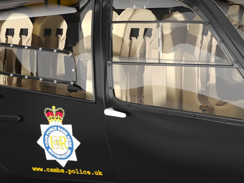 Airbus Helicopter H135 3D Model