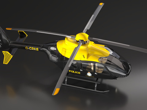 Airbus Helicopter H135 3D Model