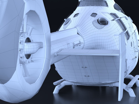 Airbus Helicopter H135 3D Model