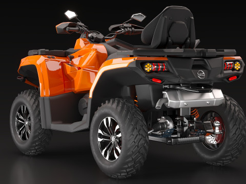 CFMOTO CFORCE 1000 quad bike X10 EPS Model 3D
