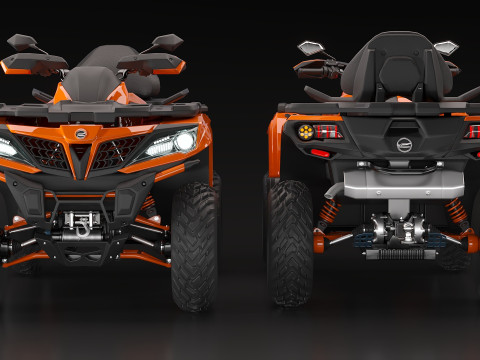 CFMOTO CFORCE 1000 quad bike X10 EPS Model 3D