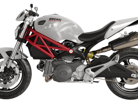 Ducati Monster 696 3D Model