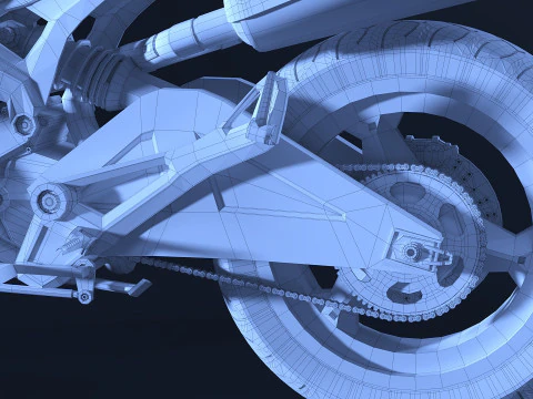 Ducati Monster 696 3D Model