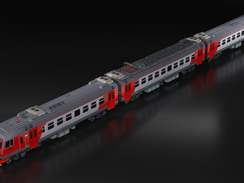Russian Railways ED4M 3D Model