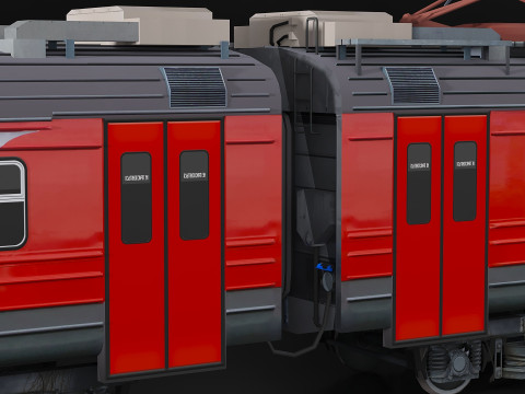 Russian Railways ED4M 3D Model