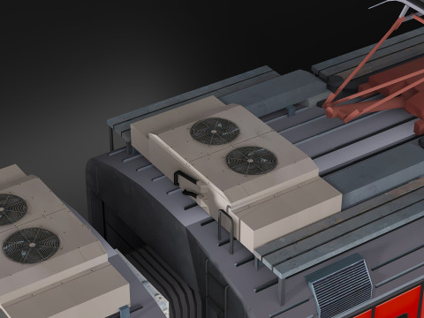Russian Railways ED4M 3D Model