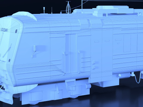 Russian Railways ED4M 3D Model