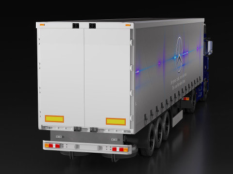 Mercedes Benz eACTROS 3D Model