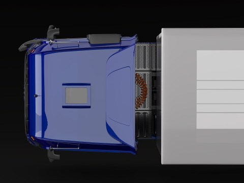 Mercedes Benz eACTROS 3D Model