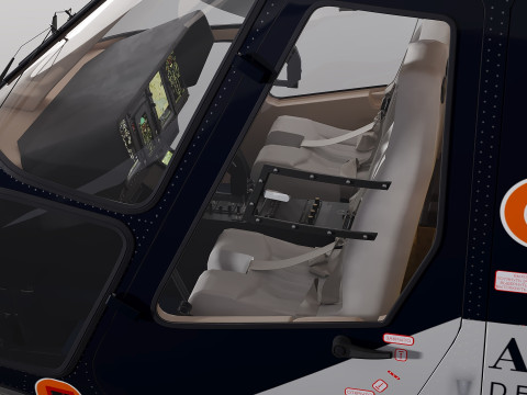 Helicopters Ansat Aurus 3Dモデル