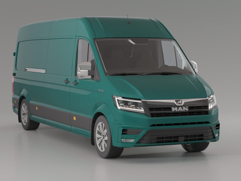 L4H3 MAN BUS Modelo 3D