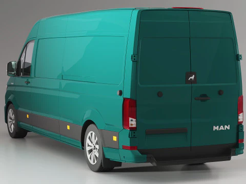 L4H3 MAN BUS 3D Model