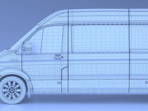 L4H3 MAN BUS 3D Model