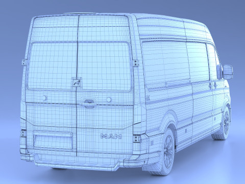 L4H3 MAN BUS Modelo 3D