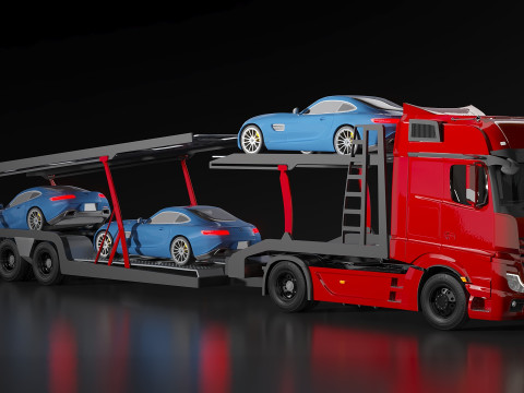 Mercedes Actros 2020 3D Model