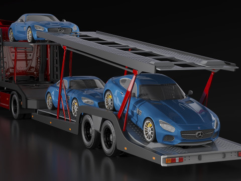Mercedes Actros 2020 Model 3D