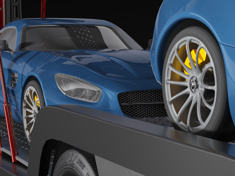 Mercedes Actros 2020 Model 3D