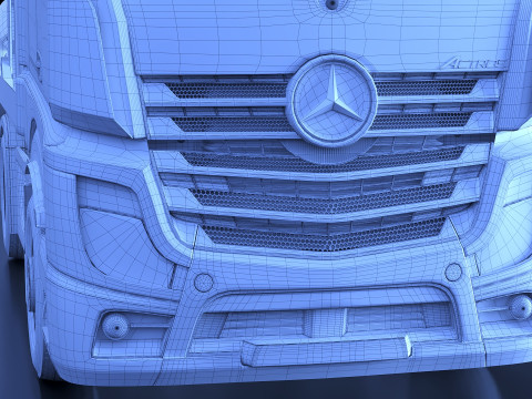 Mercedes Actros 2020 Model 3D