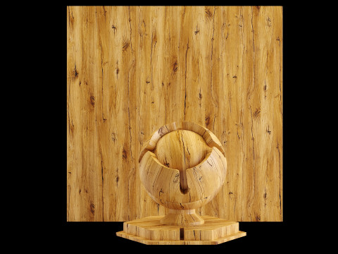 Material wood seamless oak x3 3D Modell