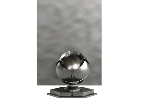 Material silver x4 3D मॉडल