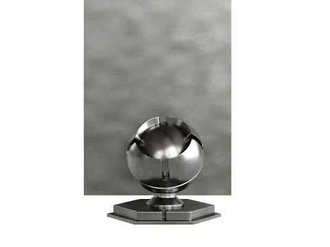 Material silver x4 3D Model
