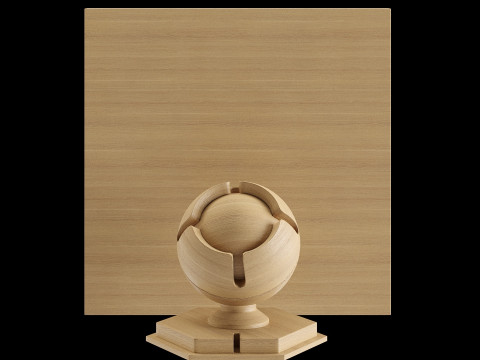 Material wood x4 3D Model