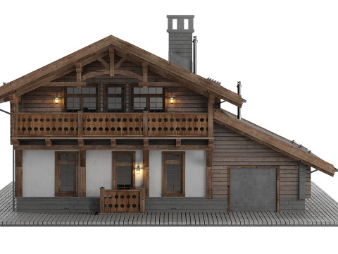 Country House 3D Model
