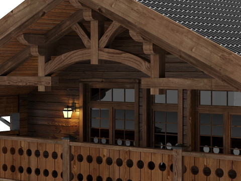 Country House 3D Model