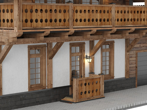 Country House 3D Model