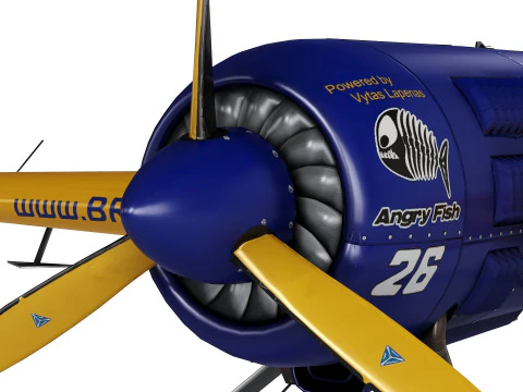 Planer SU low-poly 3D Model