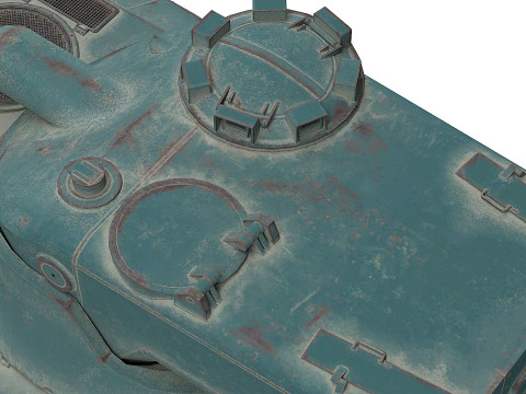AMX 13 F69 tank 3D Model