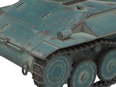 AMX 13 F69 tank 3D Model