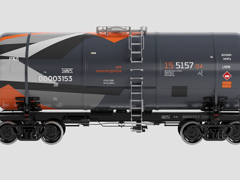 Oil tanker 3D Model