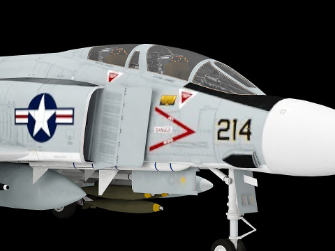 F-4J Fantom Model 3D