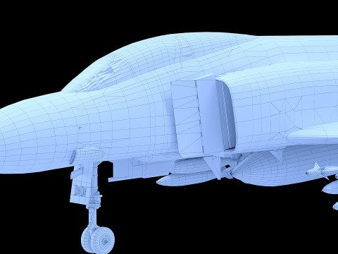 F-4J Fantom Model 3D