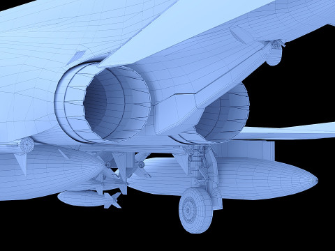 F-4J Fantom Model 3D
